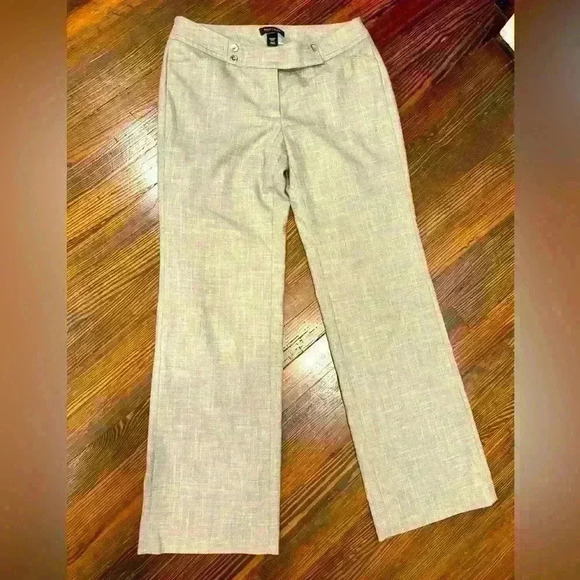 white house black market modern boot trouser legacy Pants Sz 8r - Picture 1 of 8